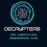 DSA Tutor & Problem Setter - Decrypters Competitive Programming Club Logo